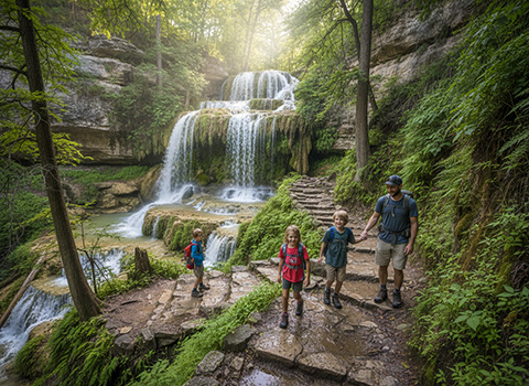 Gorman Falls Trail